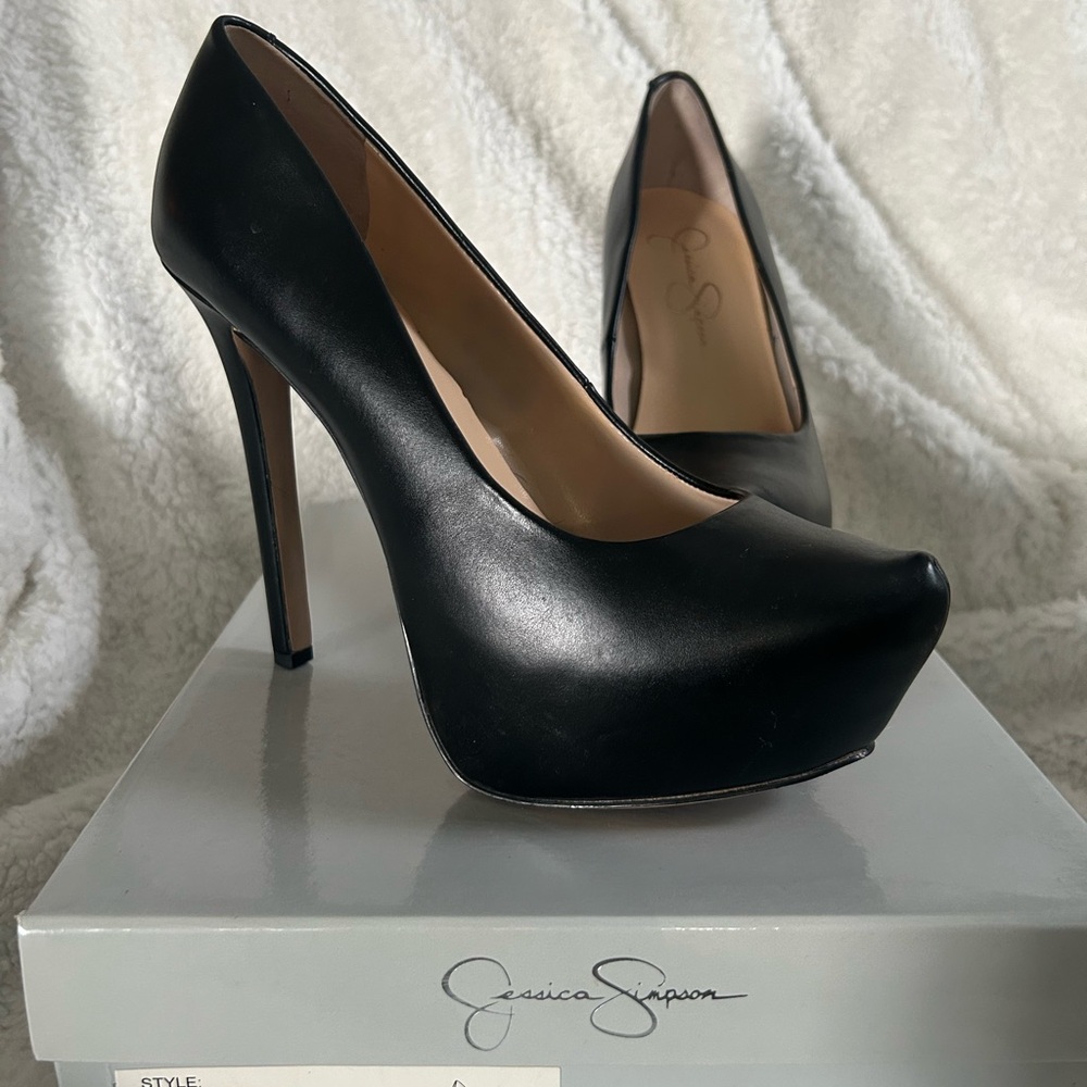 Jessica Simpson Classic Black Heels